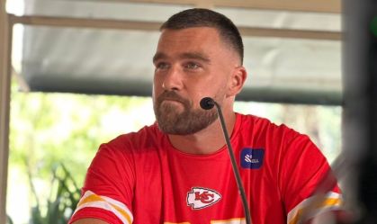 NFL: Travis Kelce faz mistério sobre presença de Taylor Swift no Brasil