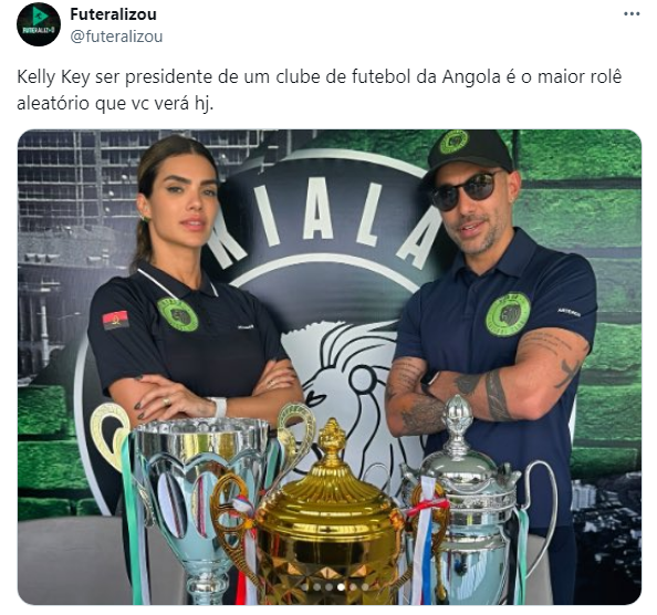Nas redes sociais, alguns fãs e torcedores classificaram como "rolê aleatório" Kelly Key ser presidente de um clube