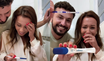 Vanessa de "Casamento às Cegas" revela como descobriu 1ª gravidez