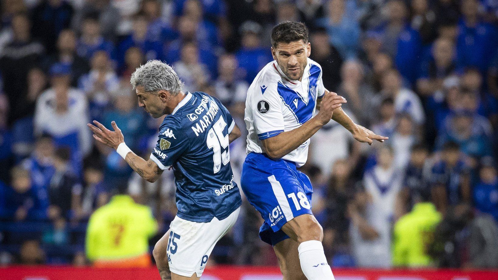 Confronto entre Vélez Sarsfield e Racing, válido pelas quartas de final da Libertadores