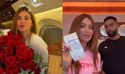 Virginia embarca para Madri em meio a boatos de romance com Vini Jr.