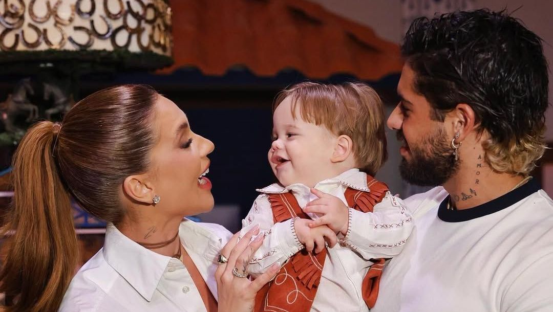 Virgínia se reúne com Zé Felipe para festa de 1 ano de José Leonardo; fotos