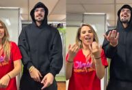 Wanessa Camargo e Luan Pereira dançam juntos após polêmica; confira