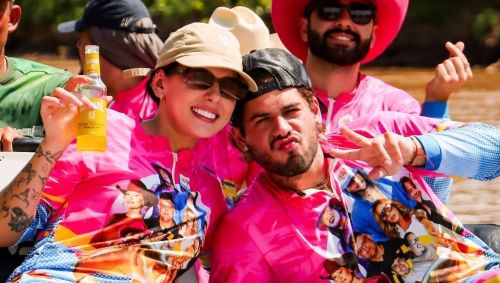 Ana Castela e Zé Felipe estão viajando para pescar com a família do cantor