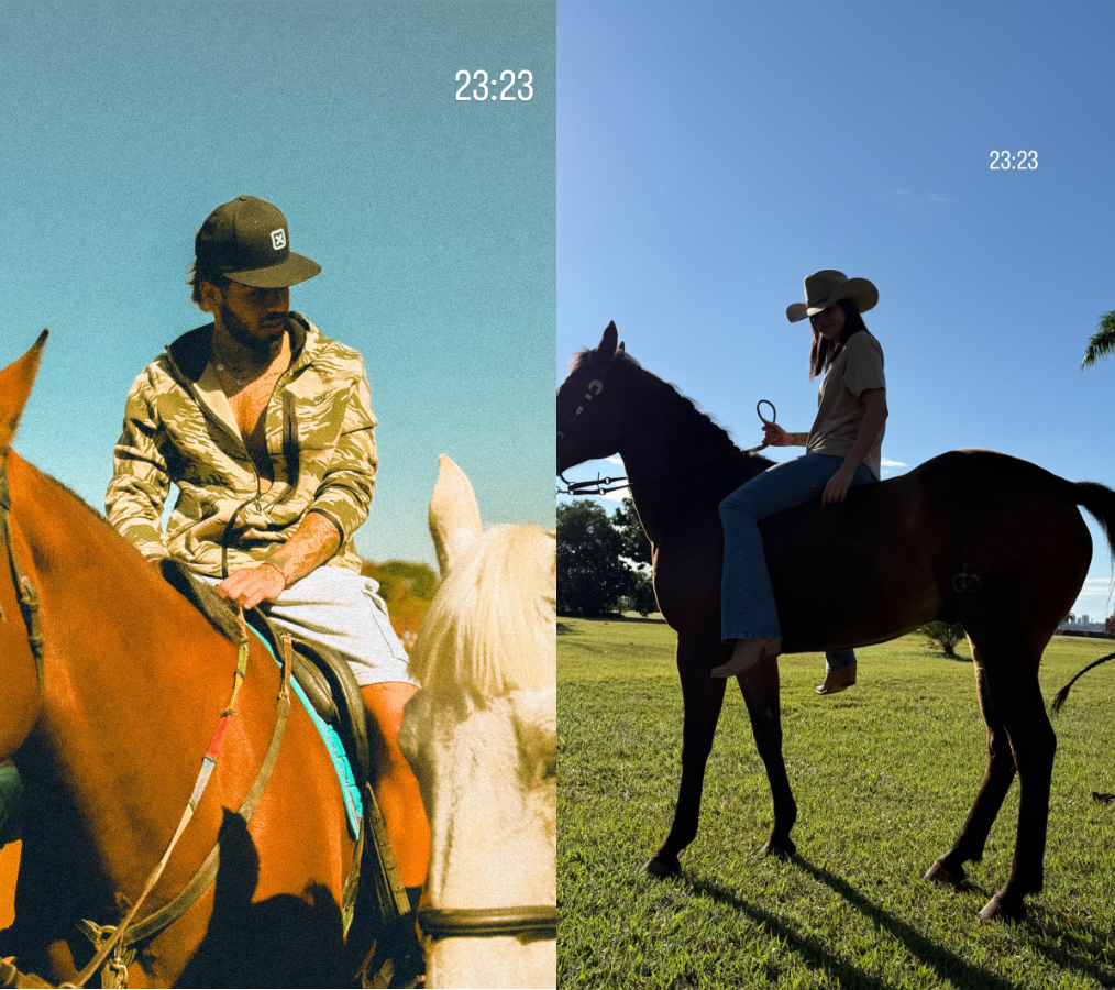 • 1: Instagram/Zé Felipe; 2: Instagram/Ana Castela