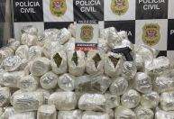 Carga de mais de 130 kg de "super maconha" é apreendida em SP
