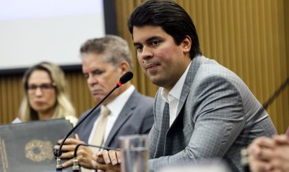 O ministro do Esporte, André Fufuca