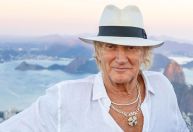 De férias, Rod Stewart visita o Cristo Redentor; veja fotos
