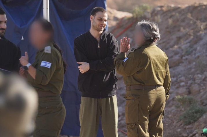 Refém israelense Alon Ohel • X / @GPOIsrael