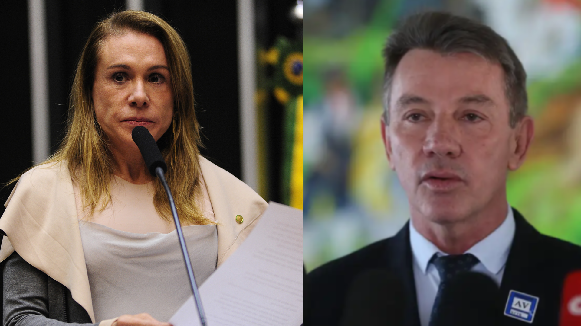 A ex-prefeita, Teresa Suita, e o governador de Roraima, Antonio Denarium, lideram os possíveis cenários para uma eventual disputa ao Senado pelo estado
