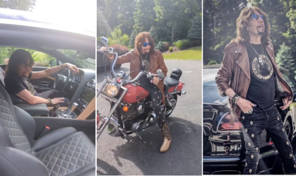 Ace Frehley tinha carros de luxo e moto Harley; veja a garagem do músico