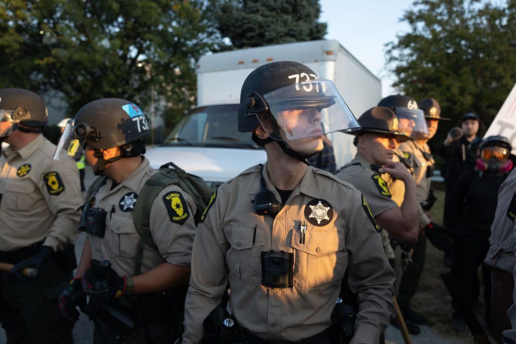 Agentes federais em Chicago