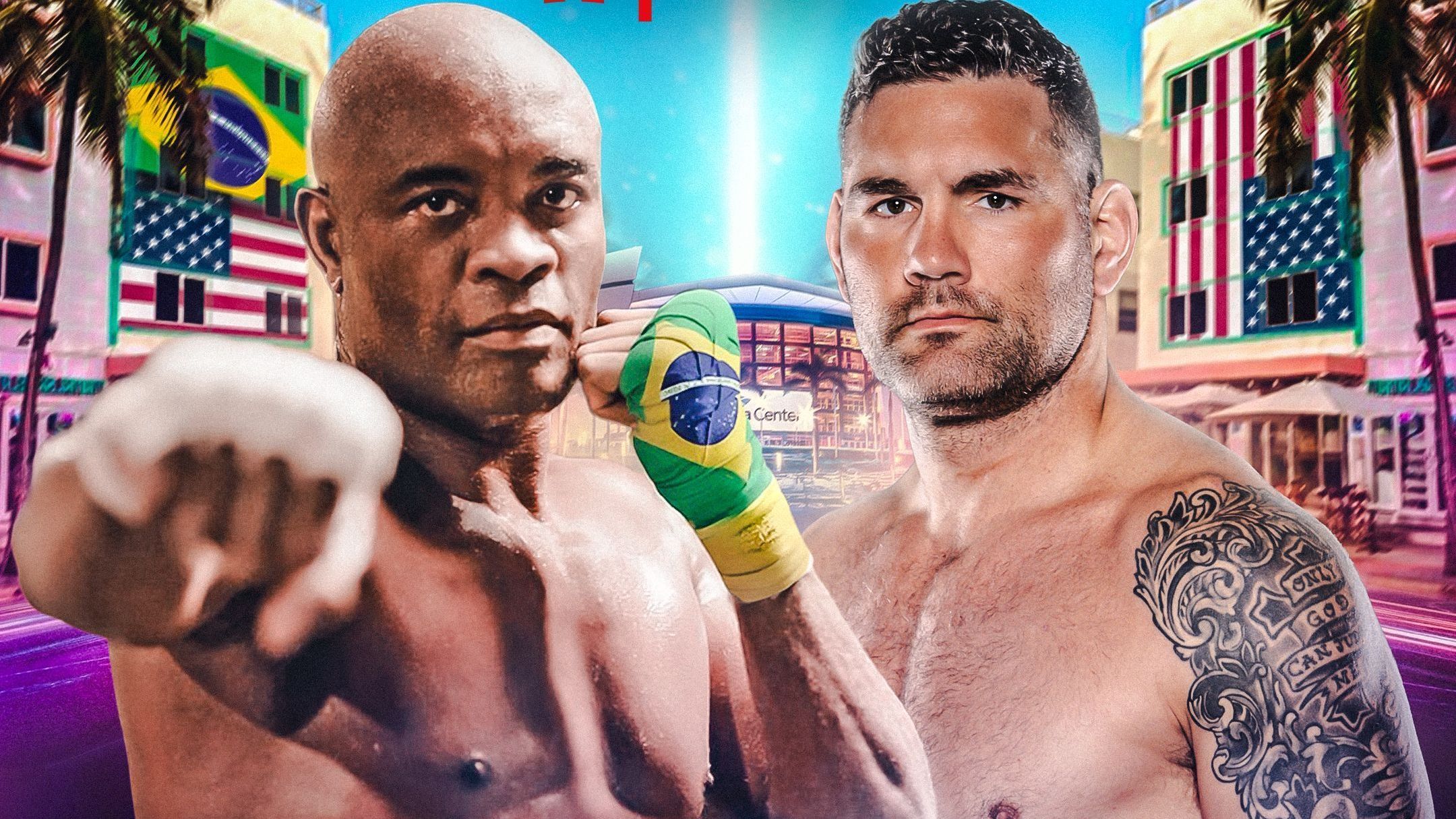 Anderon Silva enfrenta Chris Weidman