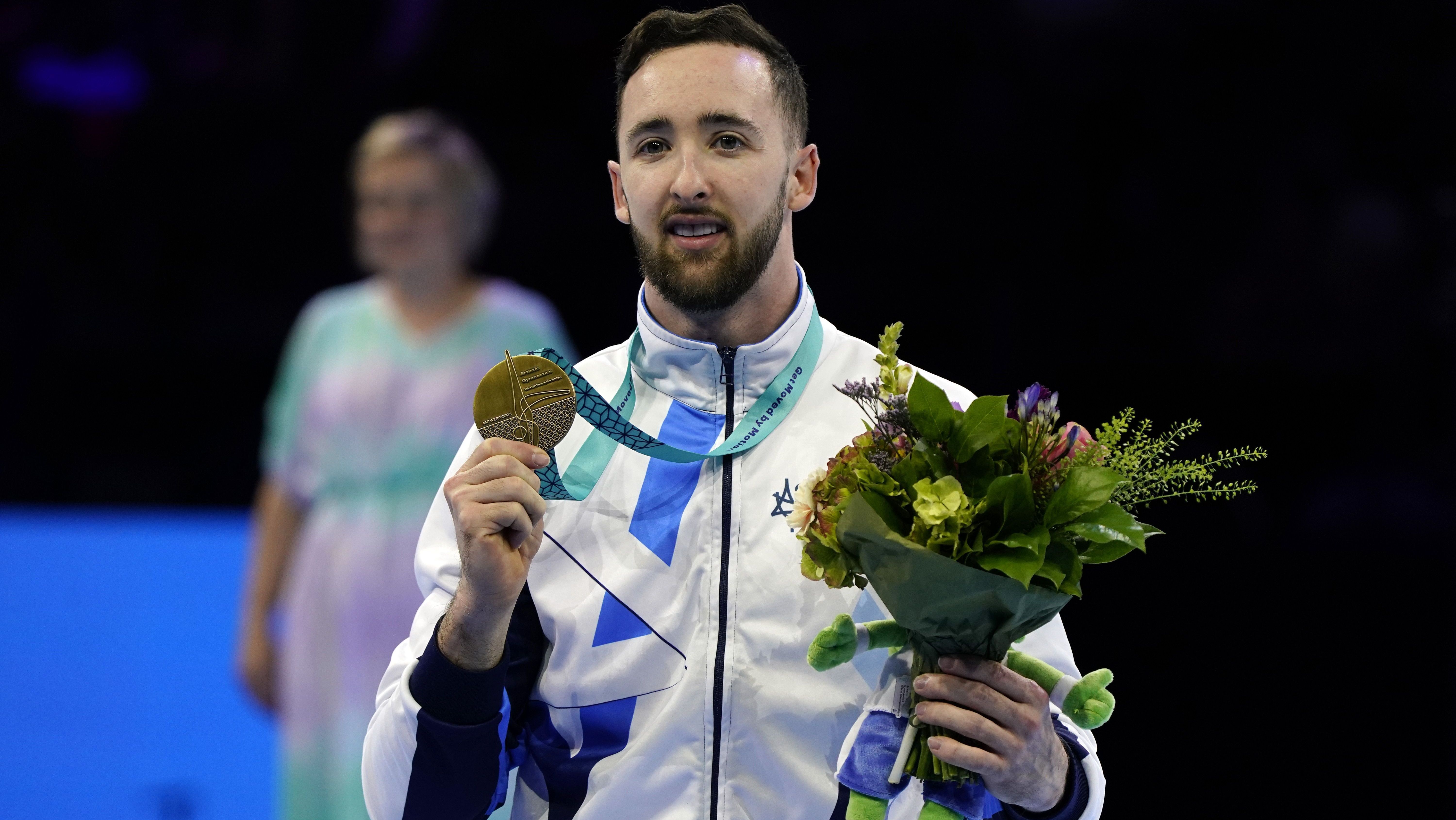 O israelense Artem Dolgopyat é o atual campeão mundial do solo masculino