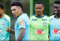 Reencontro de campeões pelo Botafogo é celebrado na Seleção Brasileira