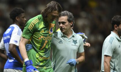 Cruzeiro: Cássio sofre pancada na cabeça, é substituído e vira preocupação