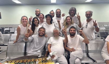 Brasileiros que estavam em flotilha são deportados de Israel para Jordânia