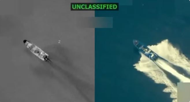 Barco atacado pelos EUA no Caribe