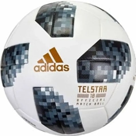 Nome da bola: Telstar 18. Edição: Copa de 2018 • Reprodução / Internet