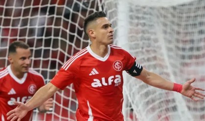 Rafael Borré não marcava gol pelo Inter há mais de dois meses