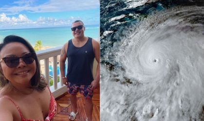 Brasileiros na Jamaica têm férias interrompidas por furacão Melissa