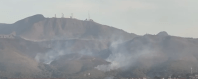 Combate a incêndio na Serra do Curral chega ao segundo dia em BH