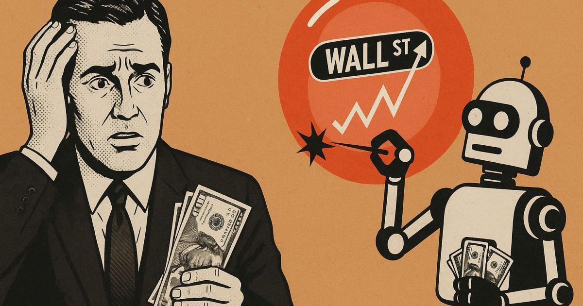 Imagem ilustrativa de Executivos alertam para riscos de supervalorização das ações de IA em Wall Street