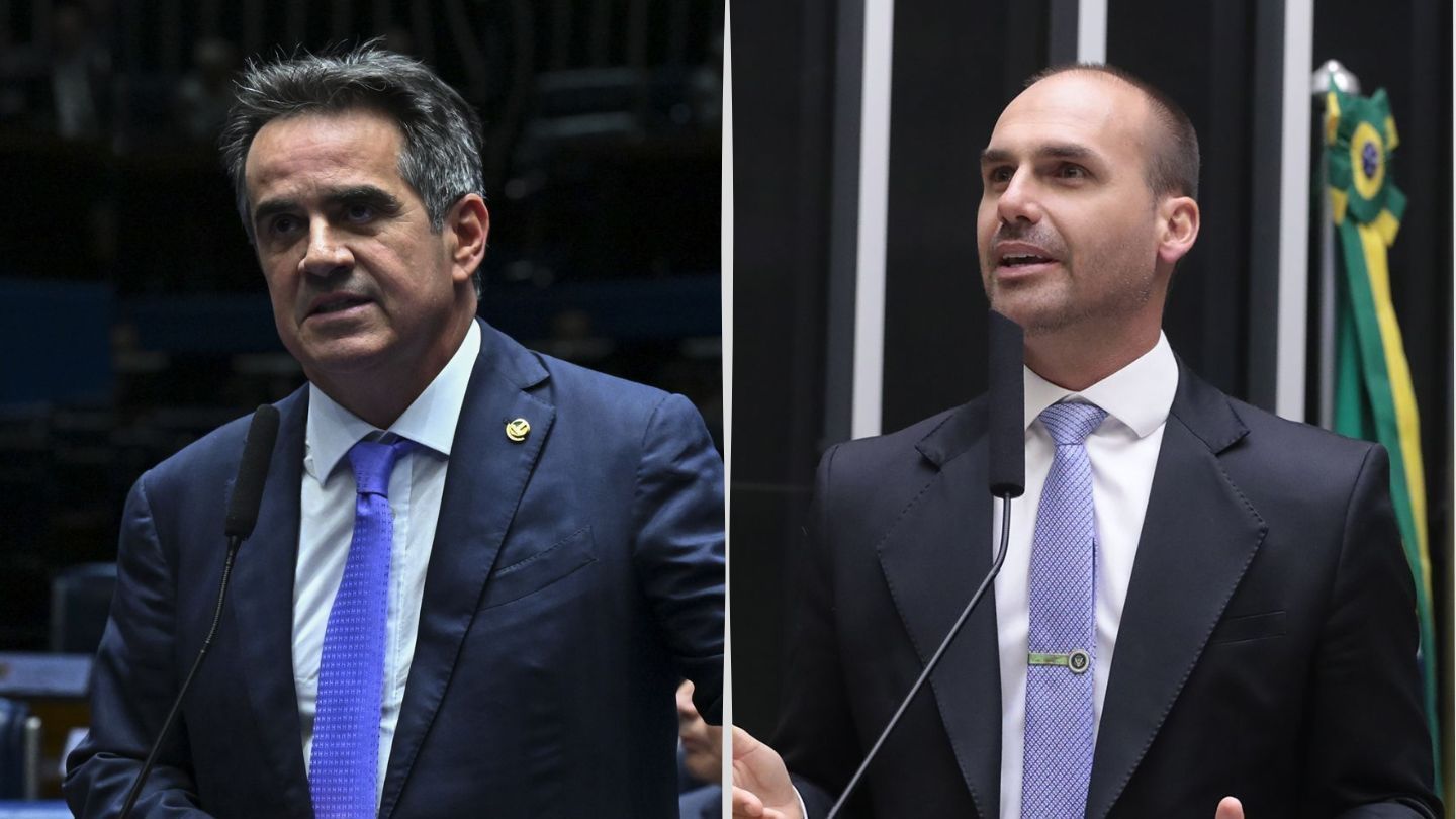 Ciro Nogueira e Eduardo Bolsonaro