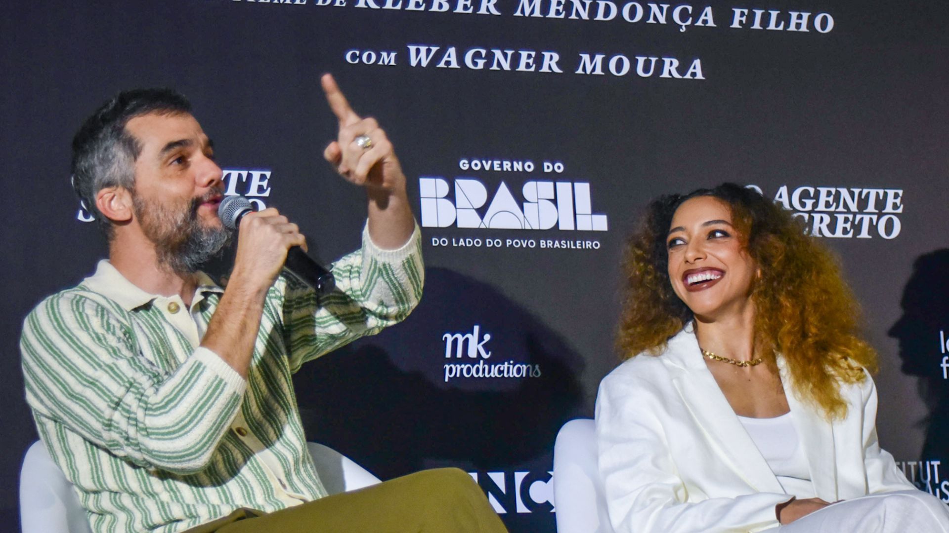 Coletiva de imprensa "O Agente Secreto"