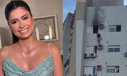 Mulher que salvou mãe e sobrinho durante incêndio segue hospitalizada no PR