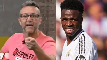 Craque Neto detona Vini Jr. por conta da reclamação do craque durante jogo do Real Madrid contra o Barcelona