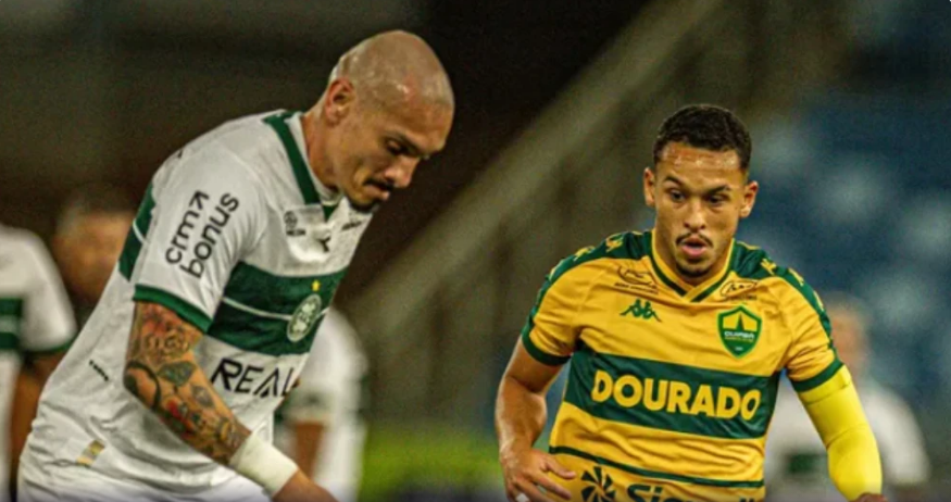 Cuiabá e Coritiba pela Série B do Brasileirão