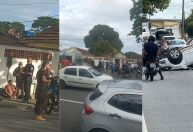 RJ: Tiroteio entre milicianos na Zona Oeste causa capotamento e uma morte