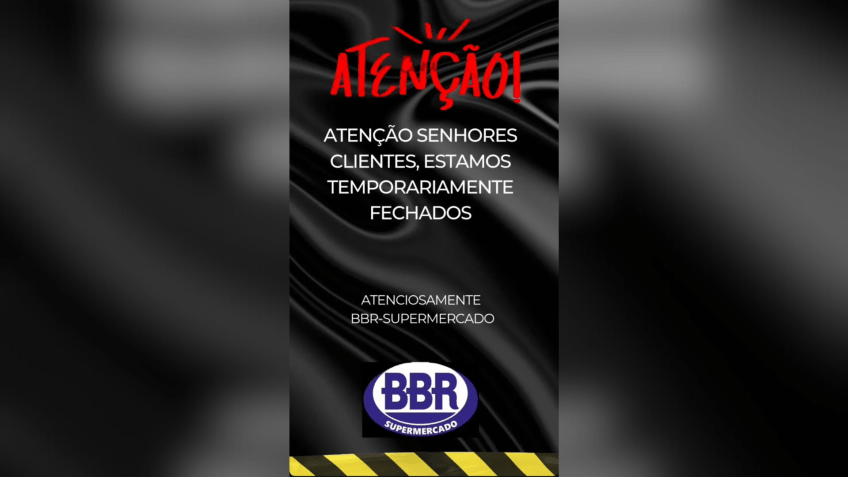 Estabelecimento fechado pela Vigilância Sanitária • Reprodução/Redes sociais