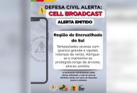 Supercélula: Defesa Civil alerta pra fortes tempestades no RS
