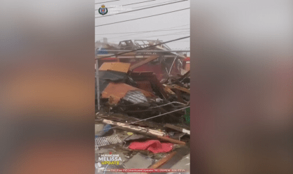 Veja imagens de destruição na Jamaica após passagem do furacão Melissa