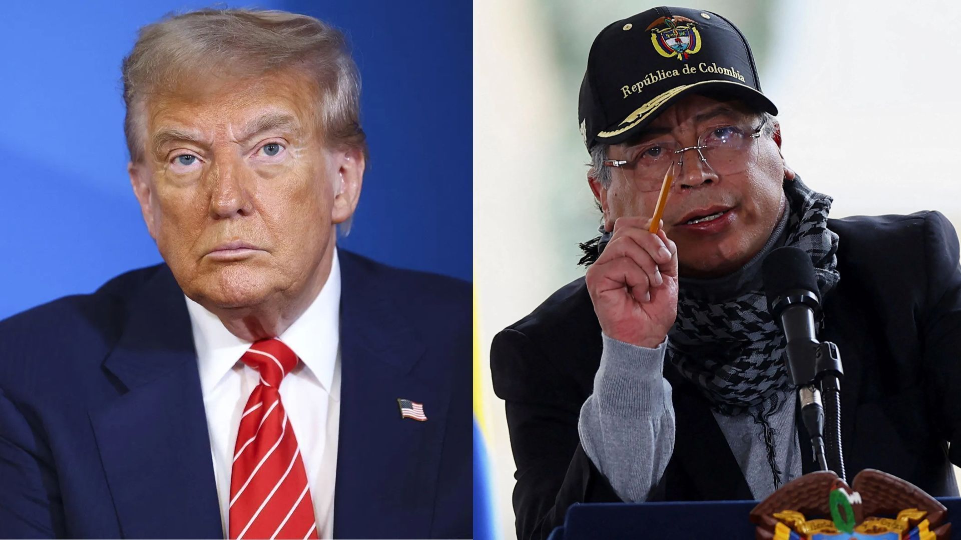 Donald Trump e Gustavo Petro (2)