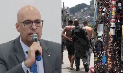 Isso é terrorismo, diz secretário da Polícia Civil do RJ sobre o CV