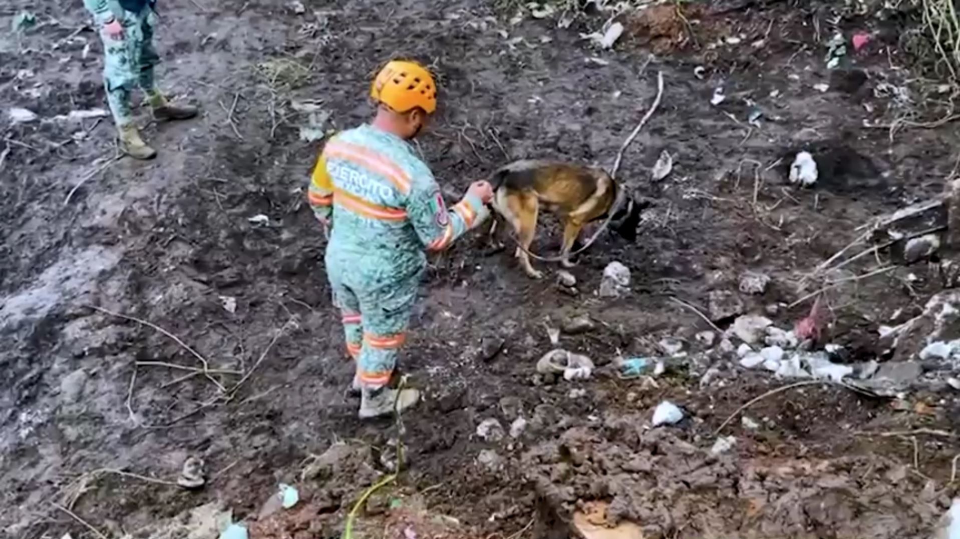 Equipes de resgate procuram por pessoas desaparecidas após enchentes e deslizamentos de terra no leste do México