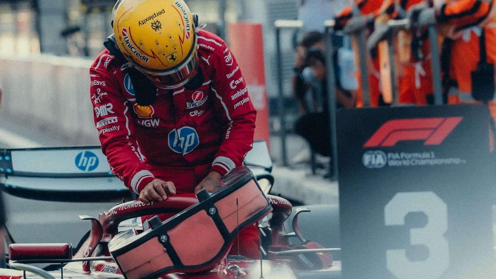 Lewis Hamilton, da Ferrari