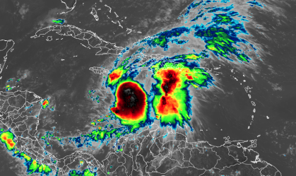 Furacão Melissa derruba internet e inunda estradas na Jamaica