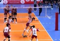Vôlei: gambá invade quadra durante e assusta jogadoras