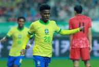 Estêvão celebra momento e exalta evolução da Seleção após goleada
