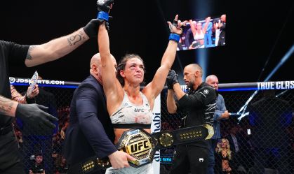 Mackenzie Dern vence luta de brasileiras e conquista cinturão no UFC