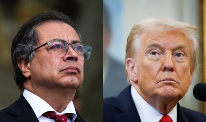 Gustavo Petro e Donald Trump
