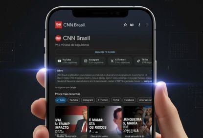 CNN Brasil lança perfil oficial no Google Discover