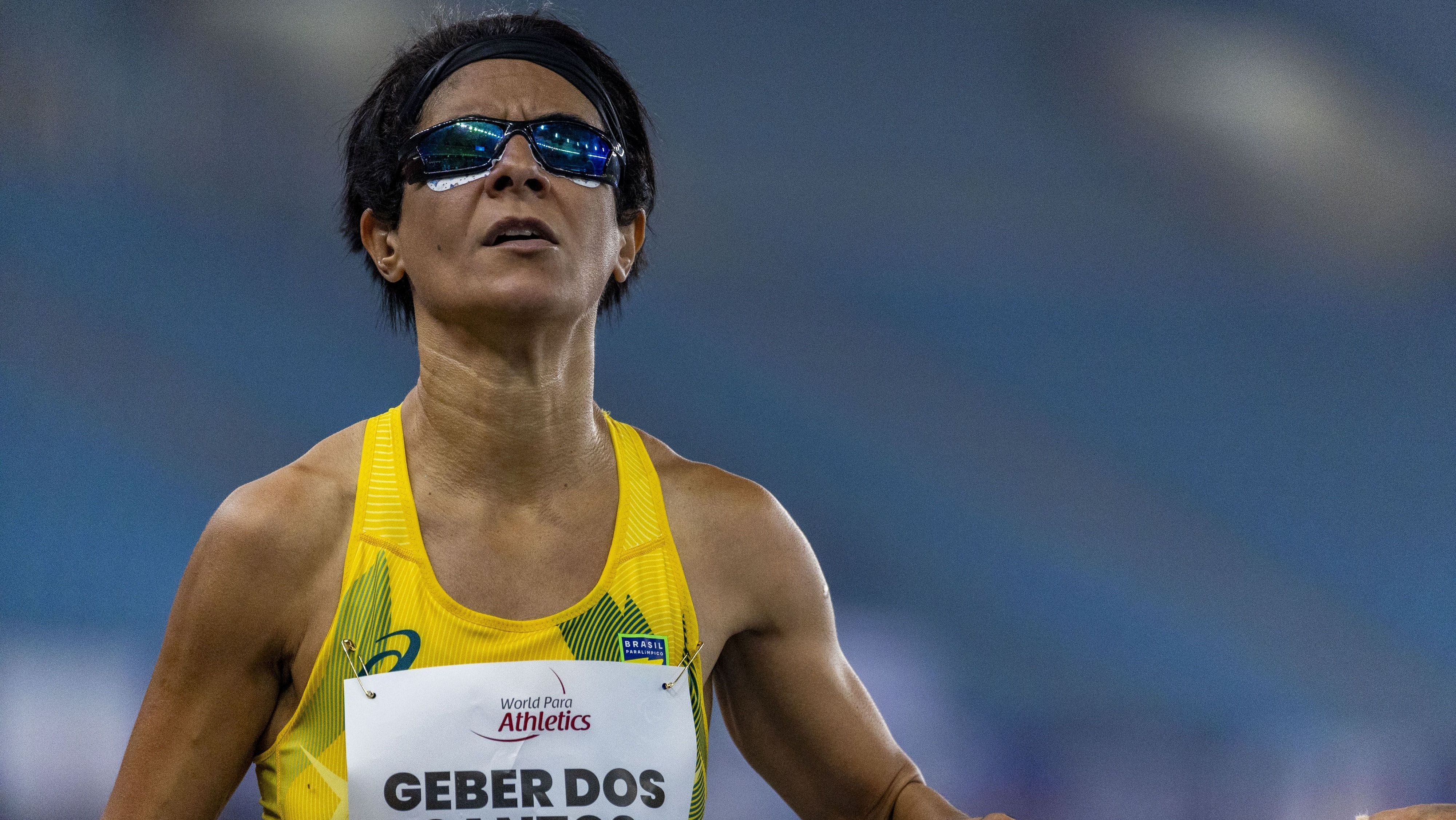 Jerusa Geber em ação no Mundial de Atletismo Paralímpico, na Índia