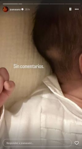 Joana Sonz mostra como ficou o cabelo do filho de 15 dias após corte feito por Daniel Alves • Reprodução/Instagram