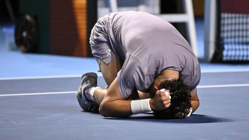 João Fonseca comemora título