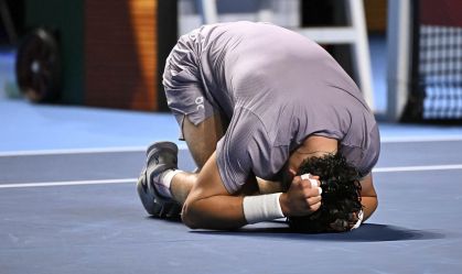 João Fonseca comemora título